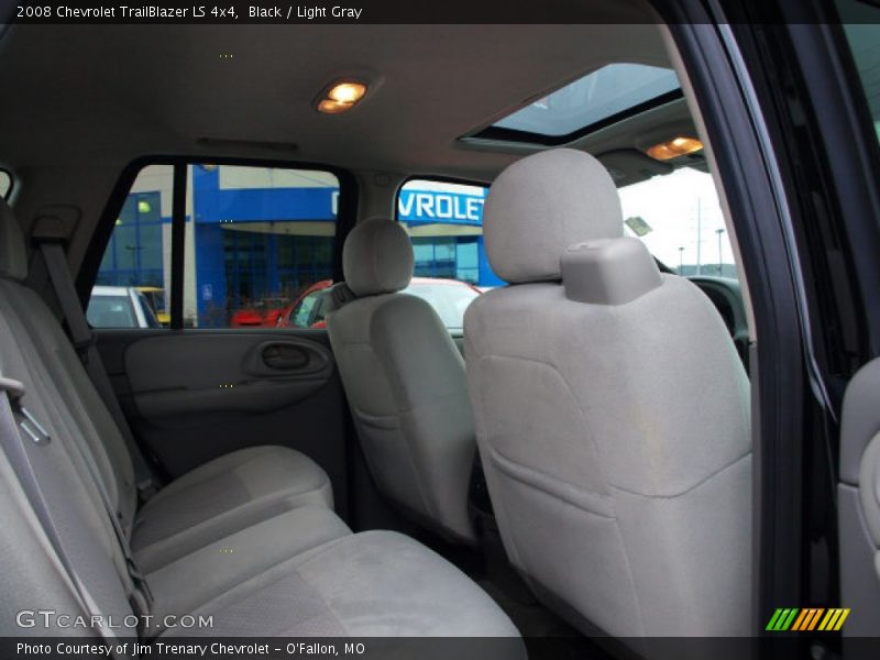 Black / Light Gray 2008 Chevrolet TrailBlazer LS 4x4