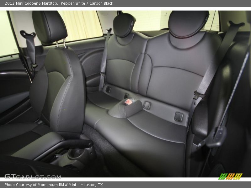 Pepper White / Carbon Black 2012 Mini Cooper S Hardtop