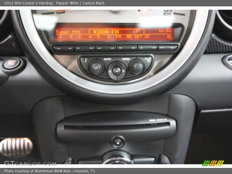 Pepper White / Carbon Black 2012 Mini Cooper S Hardtop