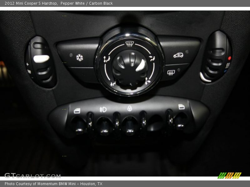 Pepper White / Carbon Black 2012 Mini Cooper S Hardtop
