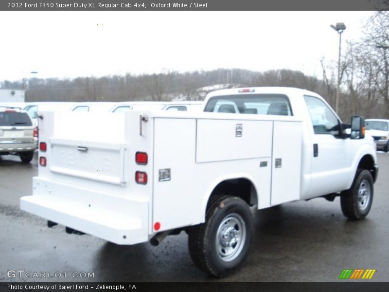 Oxford White / Steel 2012 Ford F350 Super Duty XL Regular Cab 4x4