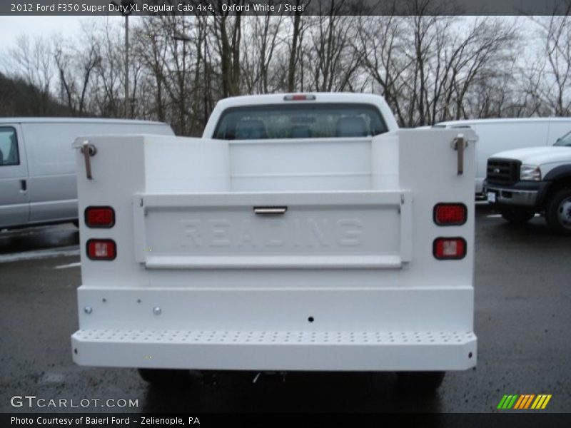 Oxford White / Steel 2012 Ford F350 Super Duty XL Regular Cab 4x4