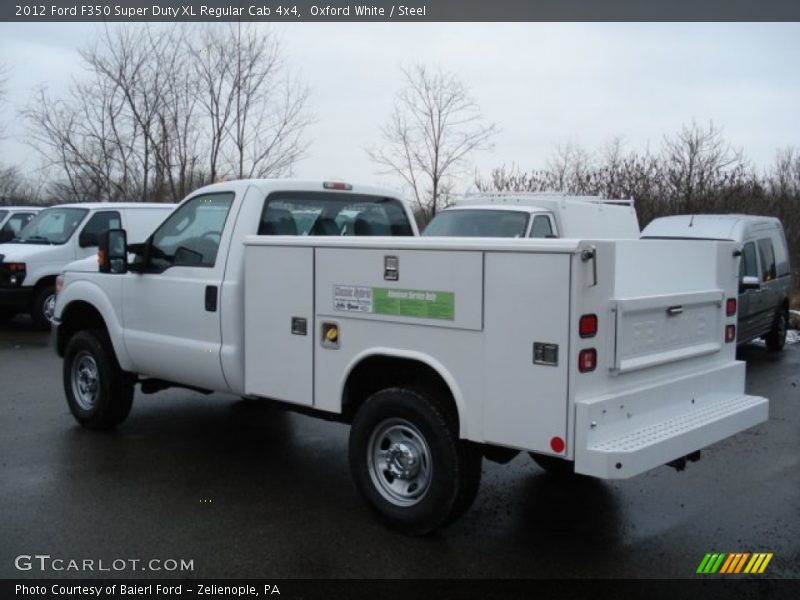 Oxford White / Steel 2012 Ford F350 Super Duty XL Regular Cab 4x4