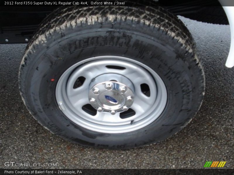Oxford White / Steel 2012 Ford F350 Super Duty XL Regular Cab 4x4