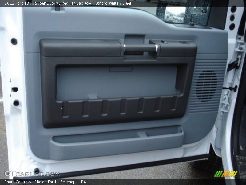 Oxford White / Steel 2012 Ford F350 Super Duty XL Regular Cab 4x4