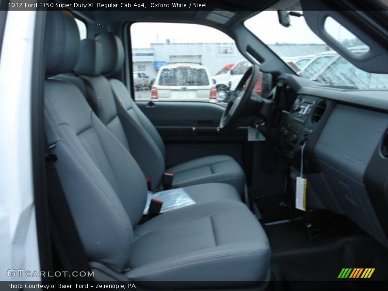 Oxford White / Steel 2012 Ford F350 Super Duty XL Regular Cab 4x4