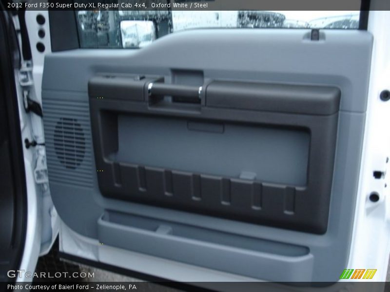 Oxford White / Steel 2012 Ford F350 Super Duty XL Regular Cab 4x4