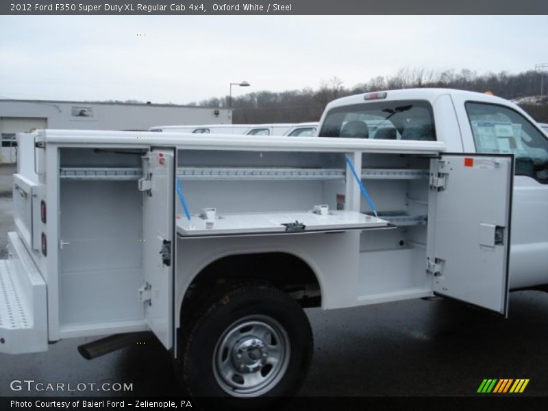 Oxford White / Steel 2012 Ford F350 Super Duty XL Regular Cab 4x4