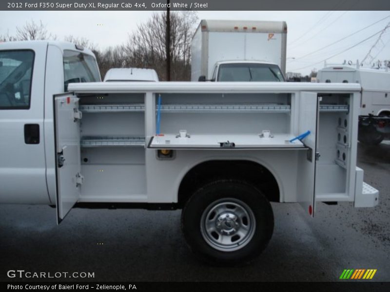 Oxford White / Steel 2012 Ford F350 Super Duty XL Regular Cab 4x4