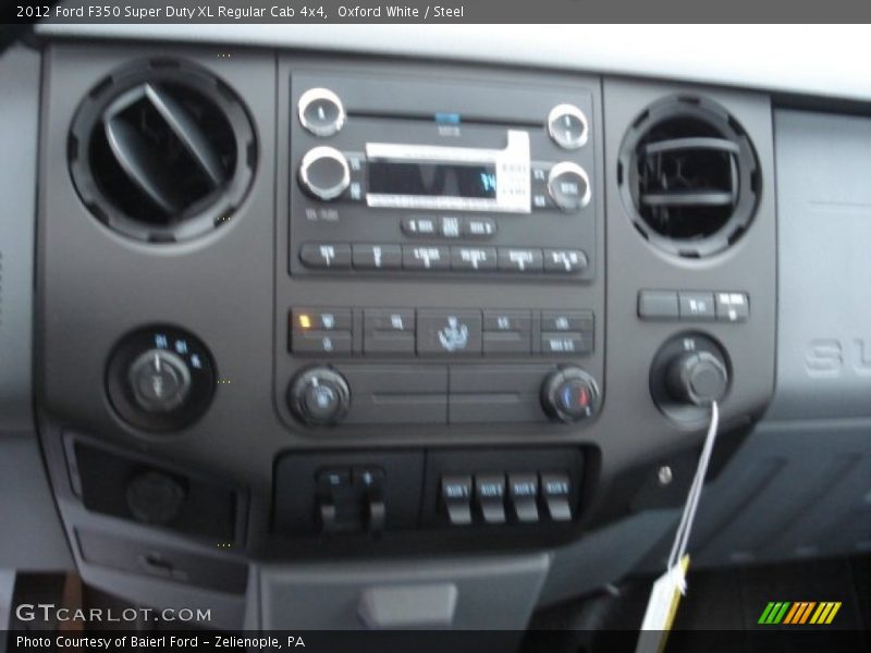 Oxford White / Steel 2012 Ford F350 Super Duty XL Regular Cab 4x4