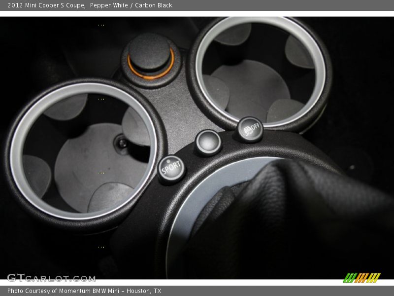 Pepper White / Carbon Black 2012 Mini Cooper S Coupe