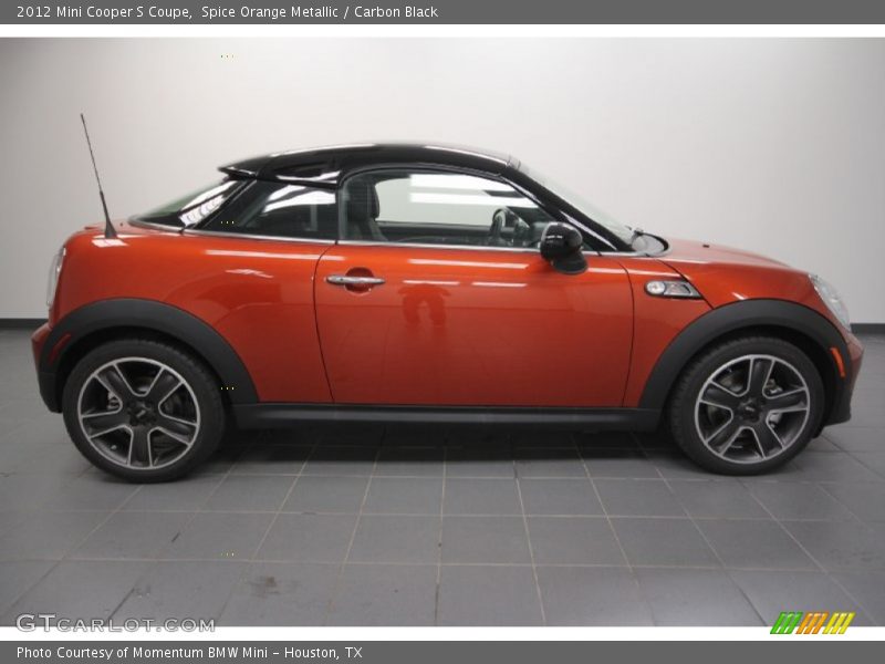  2012 Cooper S Coupe Spice Orange Metallic