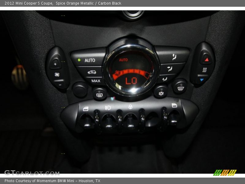 Spice Orange Metallic / Carbon Black 2012 Mini Cooper S Coupe