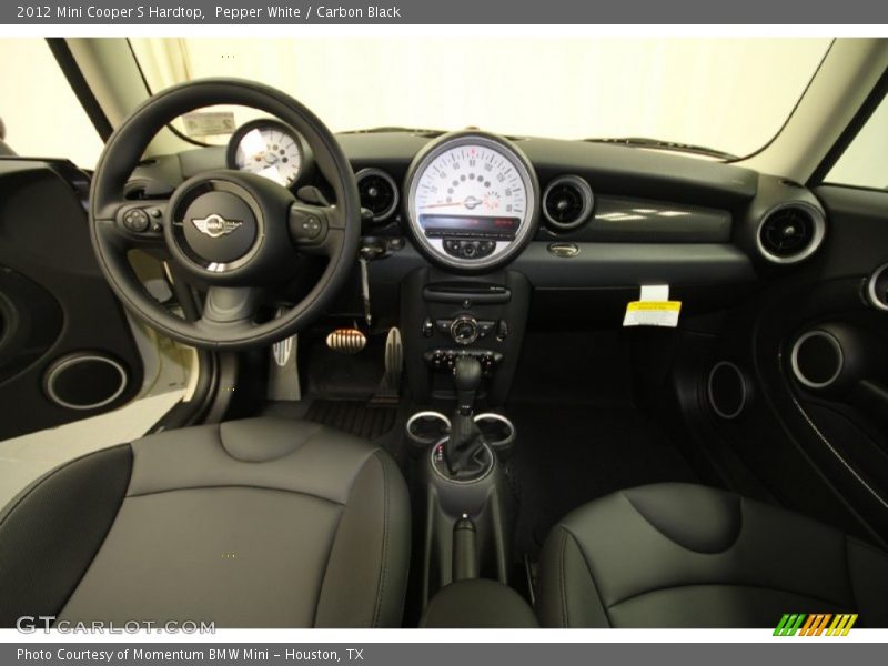 Pepper White / Carbon Black 2012 Mini Cooper S Hardtop