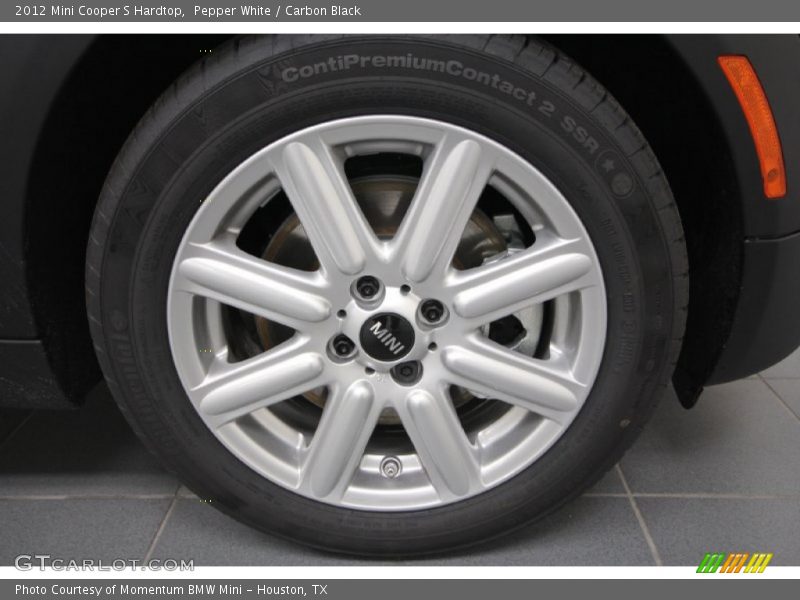Pepper White / Carbon Black 2012 Mini Cooper S Hardtop