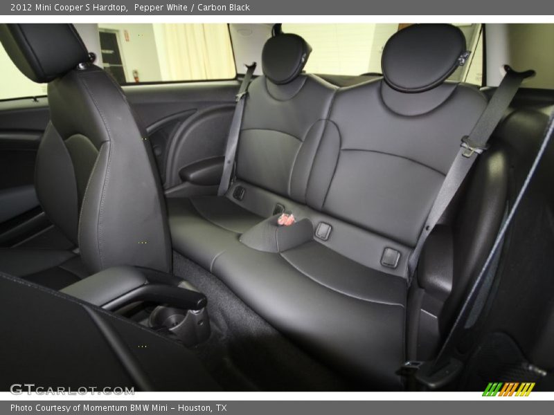 Pepper White / Carbon Black 2012 Mini Cooper S Hardtop