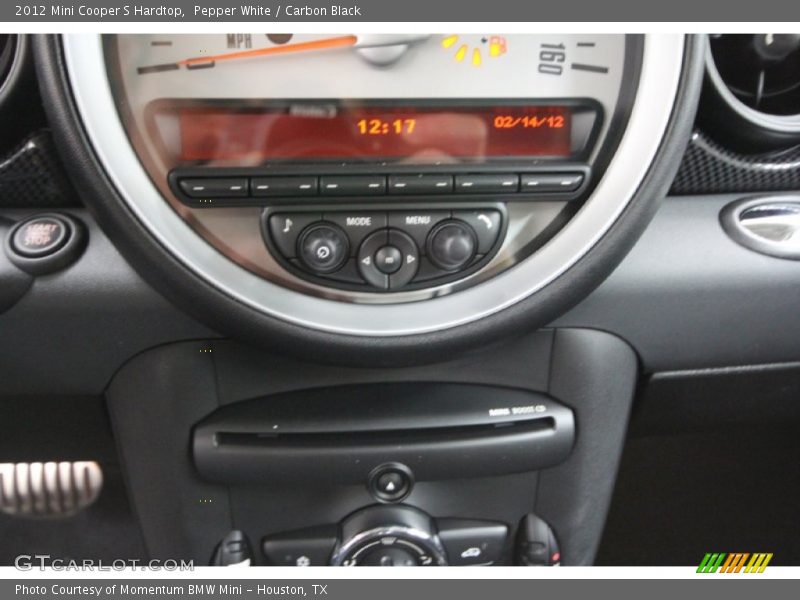Pepper White / Carbon Black 2012 Mini Cooper S Hardtop