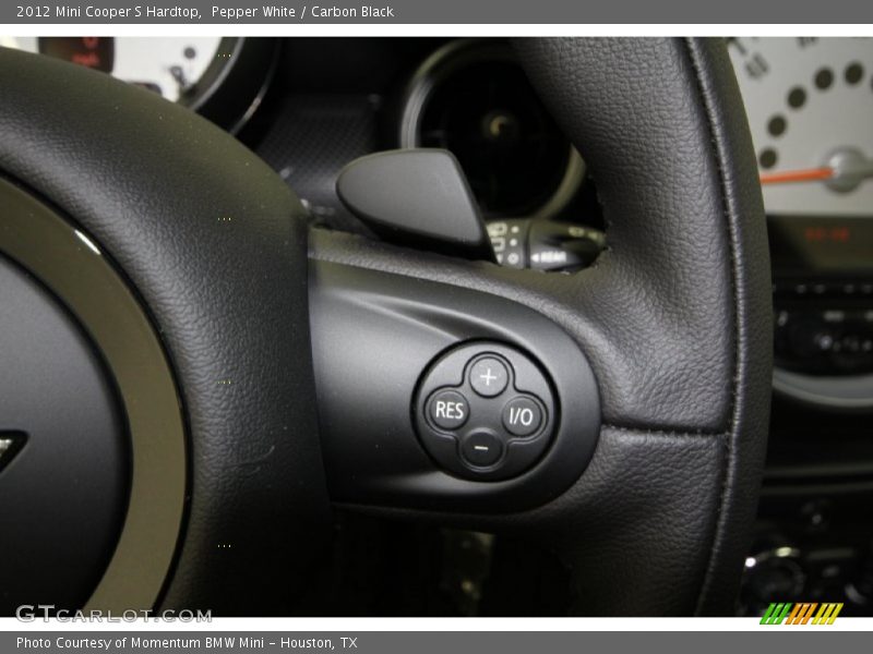 Pepper White / Carbon Black 2012 Mini Cooper S Hardtop