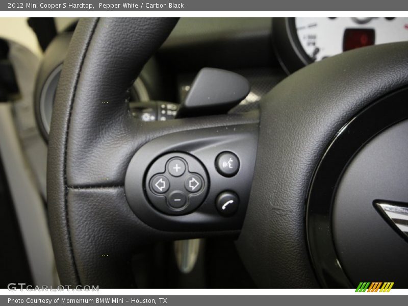 Pepper White / Carbon Black 2012 Mini Cooper S Hardtop