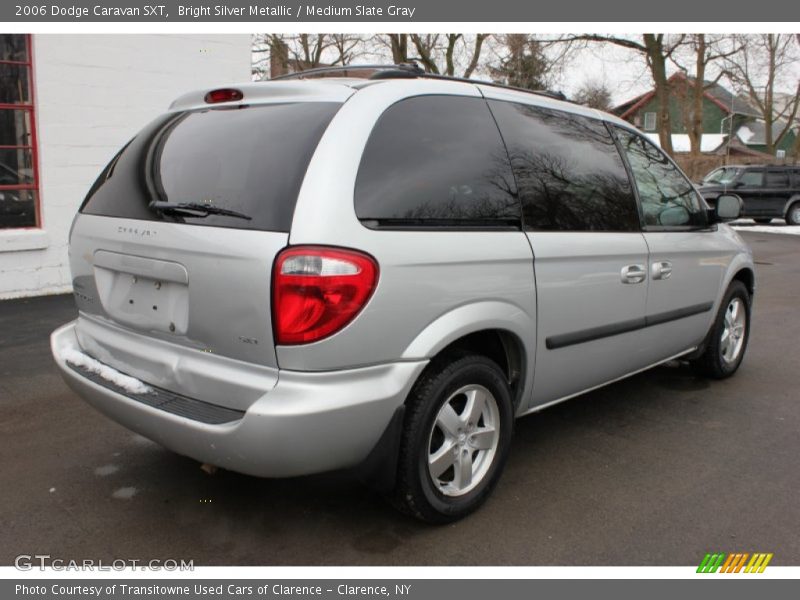 Bright Silver Metallic / Medium Slate Gray 2006 Dodge Caravan SXT