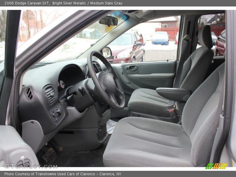 Bright Silver Metallic / Medium Slate Gray 2006 Dodge Caravan SXT