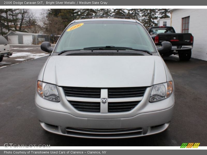 Bright Silver Metallic / Medium Slate Gray 2006 Dodge Caravan SXT