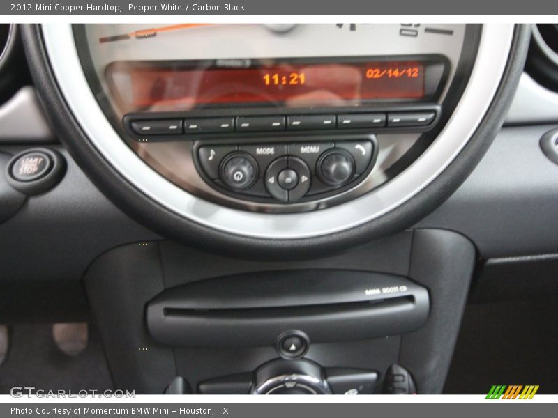 Pepper White / Carbon Black 2012 Mini Cooper Hardtop