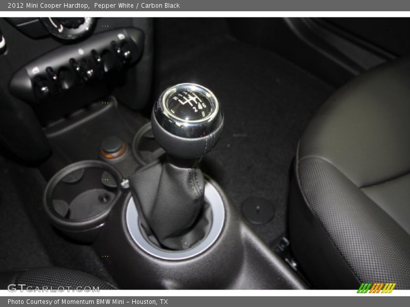 Pepper White / Carbon Black 2012 Mini Cooper Hardtop