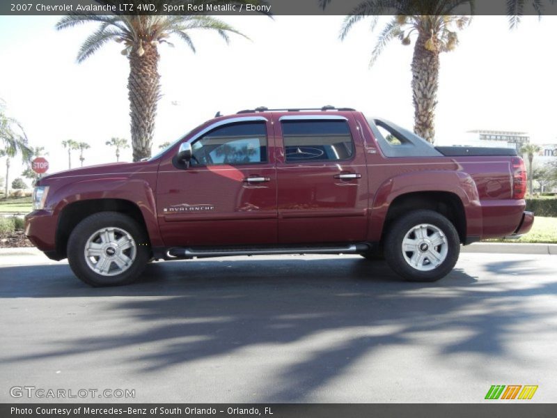  2007 Avalanche LTZ 4WD Sport Red Metallic