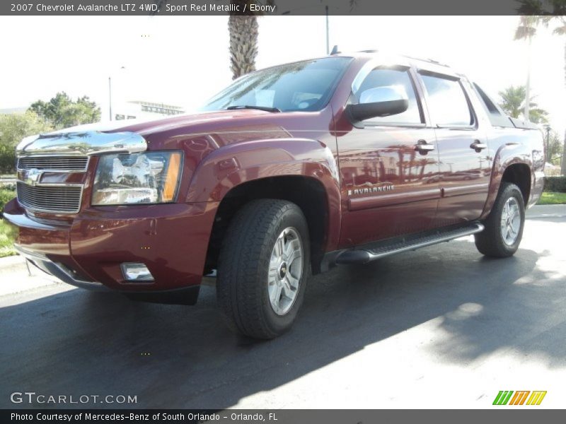 Sport Red Metallic / Ebony 2007 Chevrolet Avalanche LTZ 4WD