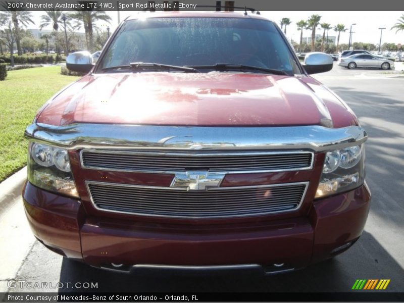 Sport Red Metallic / Ebony 2007 Chevrolet Avalanche LTZ 4WD