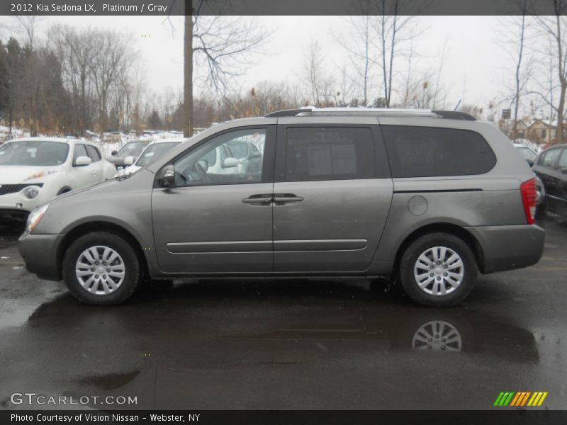 Platinum / Gray 2012 Kia Sedona LX