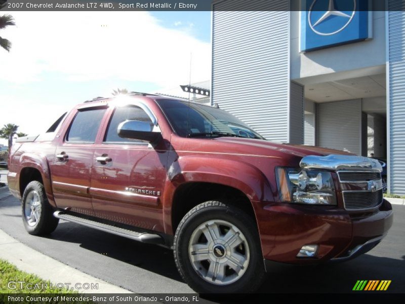 Sport Red Metallic / Ebony 2007 Chevrolet Avalanche LTZ 4WD