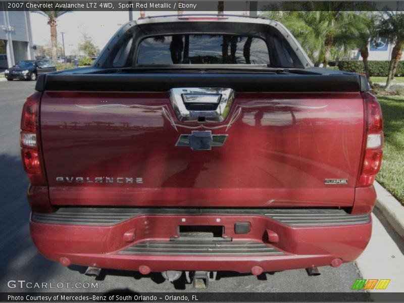 Sport Red Metallic / Ebony 2007 Chevrolet Avalanche LTZ 4WD
