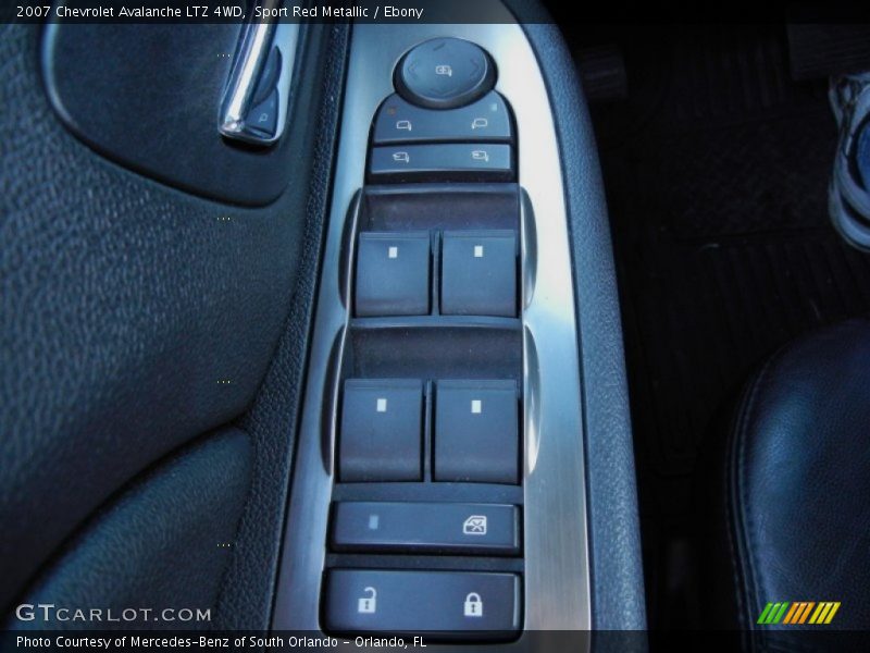 Controls of 2007 Avalanche LTZ 4WD