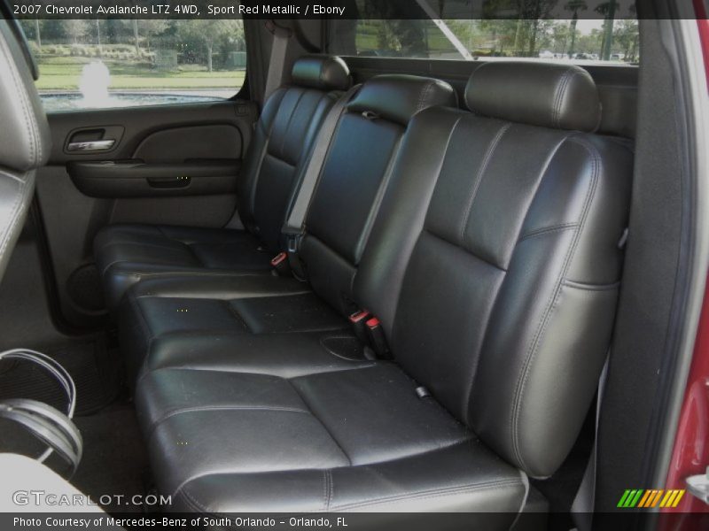Rear Seat of 2007 Avalanche LTZ 4WD