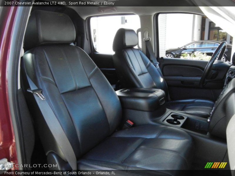 Front Seat of 2007 Avalanche LTZ 4WD