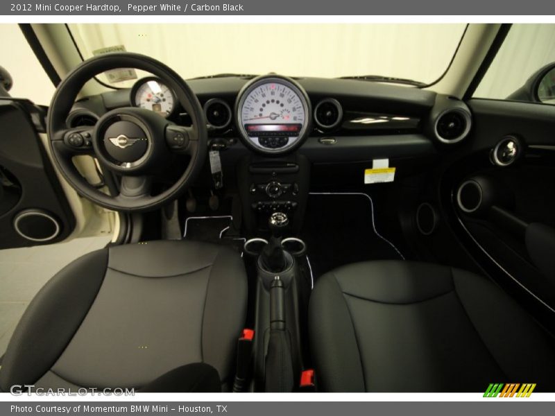 Pepper White / Carbon Black 2012 Mini Cooper Hardtop