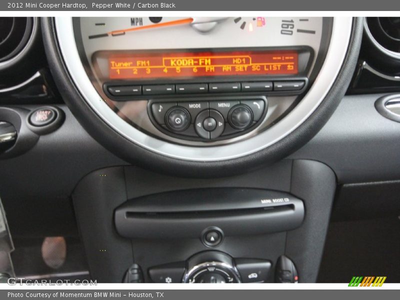 Pepper White / Carbon Black 2012 Mini Cooper Hardtop