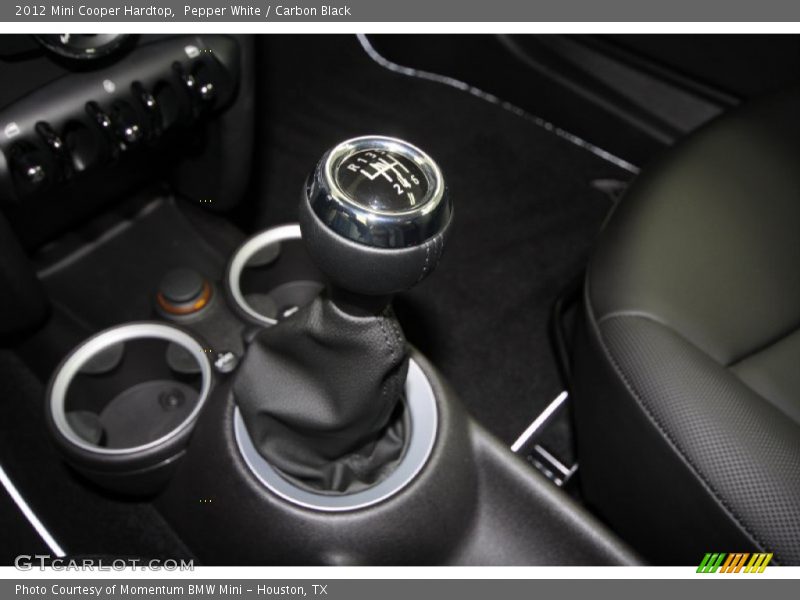Pepper White / Carbon Black 2012 Mini Cooper Hardtop