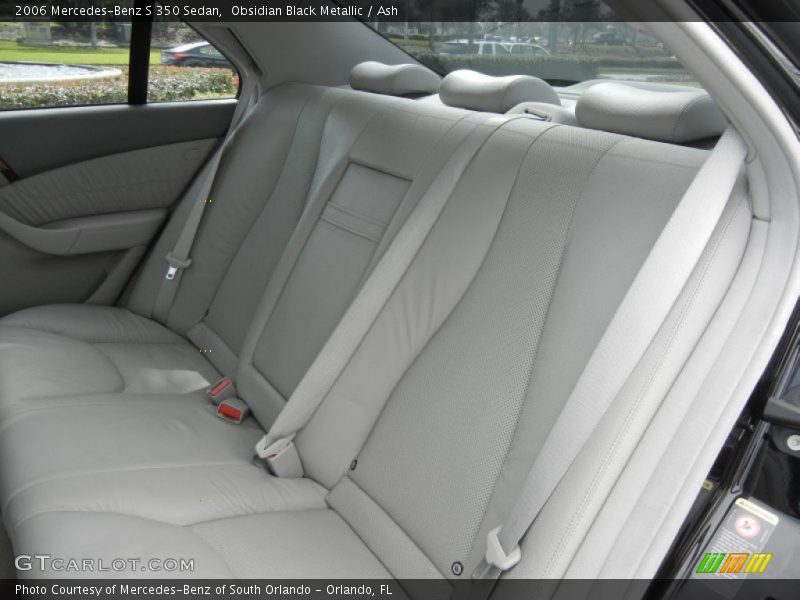 Obsidian Black Metallic / Ash 2006 Mercedes-Benz S 350 Sedan