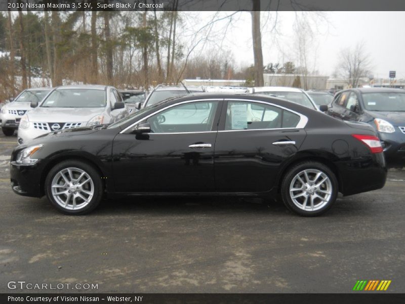 Super Black / Charcoal 2010 Nissan Maxima 3.5 SV