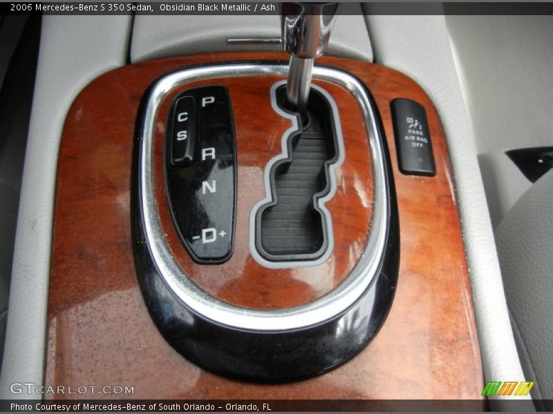  2006 S 350 Sedan 5 Speed Automatic Shifter