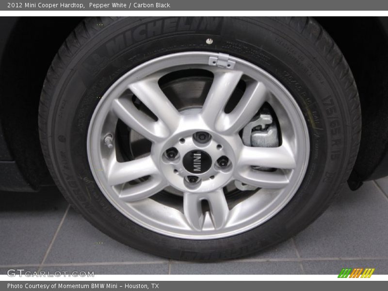 Pepper White / Carbon Black 2012 Mini Cooper Hardtop