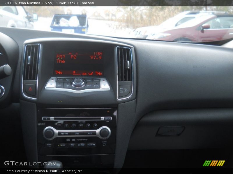 Super Black / Charcoal 2010 Nissan Maxima 3.5 SV