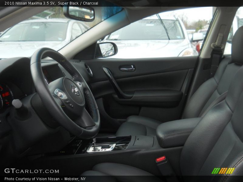 Super Black / Charcoal 2010 Nissan Maxima 3.5 SV
