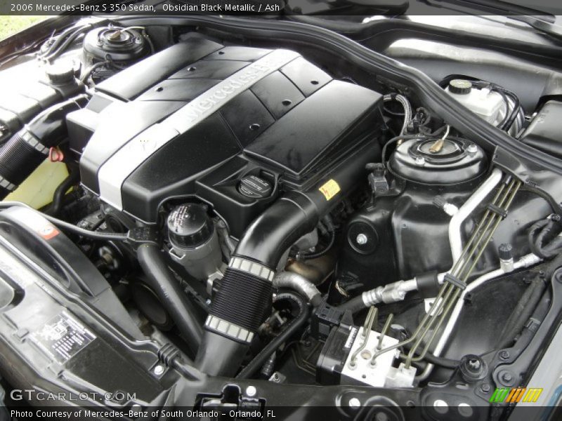  2006 S 350 Sedan Engine - 3.7 Liter SOHC 18-Valve V6