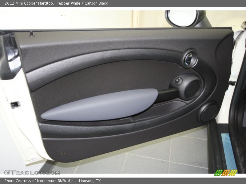 Pepper White / Carbon Black 2012 Mini Cooper Hardtop