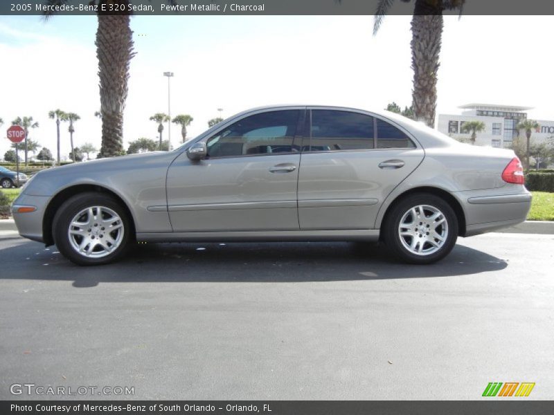 Pewter Metallic / Charcoal 2005 Mercedes-Benz E 320 Sedan