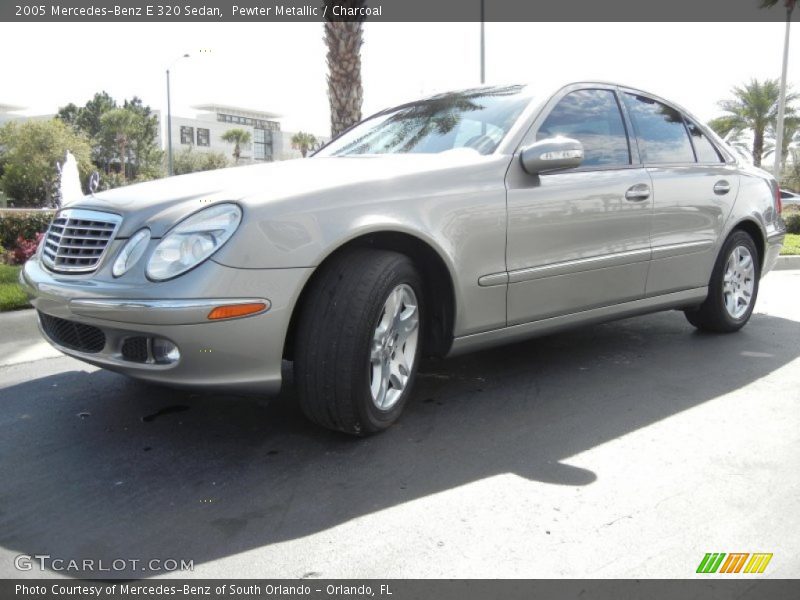 Pewter Metallic / Charcoal 2005 Mercedes-Benz E 320 Sedan